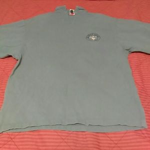 X-Small denim pullover shirt
