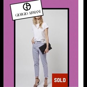 💜GIORGIO ARMANI Women's Lilac Mom Jeans Size 29💜