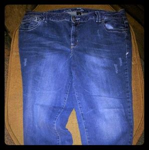 Plus size petite jeans