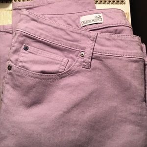 Purple gap jeans.