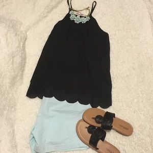 NWOT Black Sandals