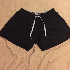Black biker shorts