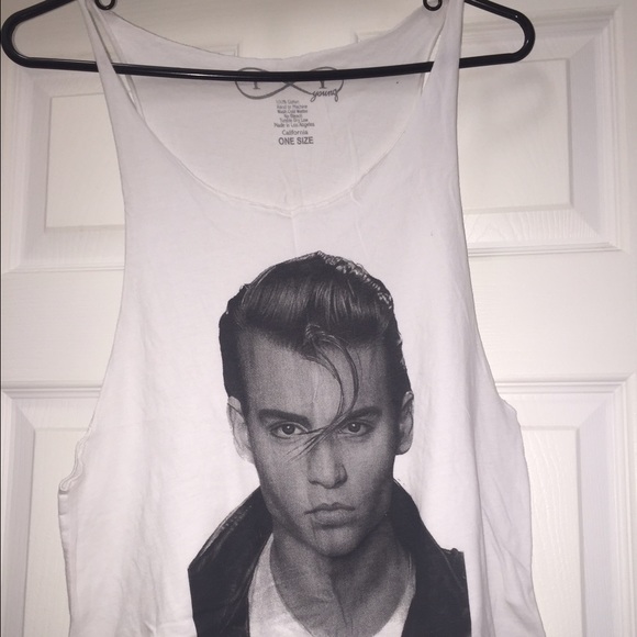 Cute Johnny Depp (Cry Baby The Movie Top) - Picture 1 of 4