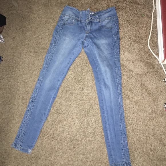 Light blue jeans