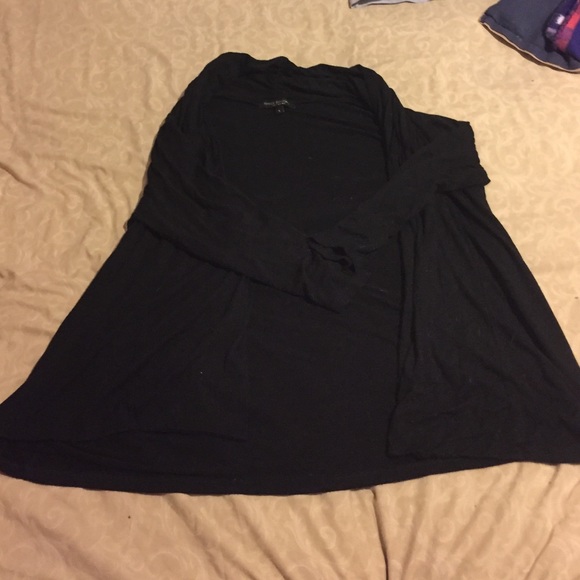 Black cardigan