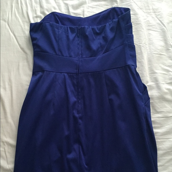 Royal Blue cocktail dress - Picture 3 of 4