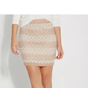 Metallic Shimmer Skirt