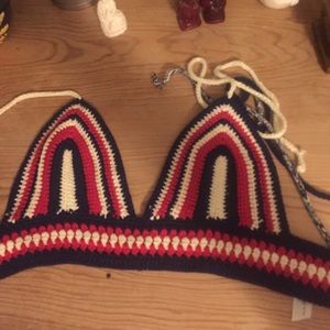 Urban outfitters crochet top