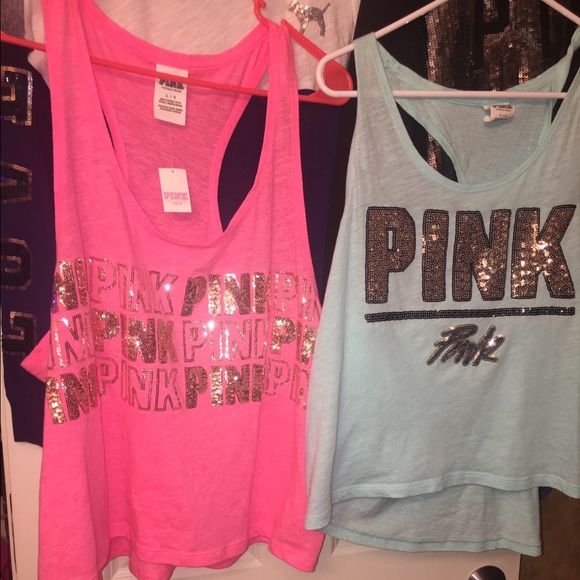 Pink tanks