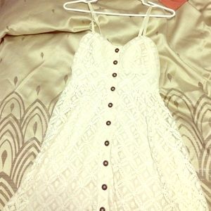 Cute white sun dress