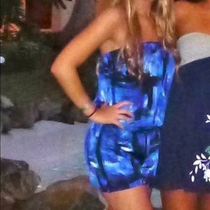 Guess blue romper