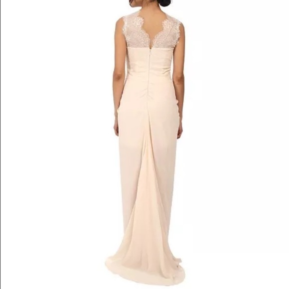 BCBG Maxazria Brandy Vanilla Lace Gown Dress - Picture 3 of 3