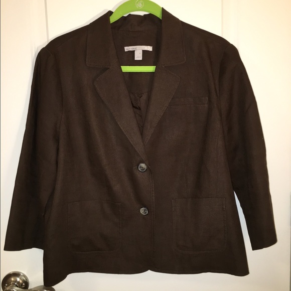 Old Navy Brown Linen Suit *SET*