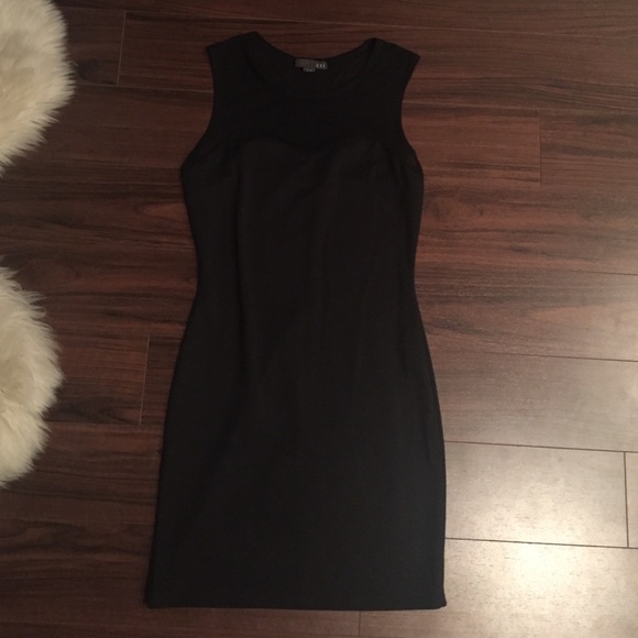 Black Mesh Dress