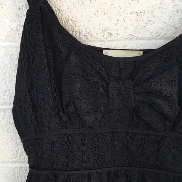 Madison Marcus silk lace bow top - Picture 3 of 4