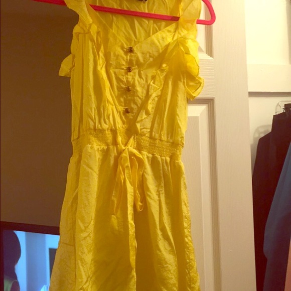 Yellow sundress. Size small