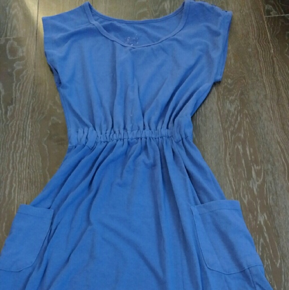 Blue dress