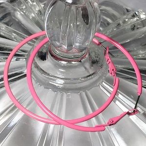 B2G1 SALE Light Pink Hoop Earrings
