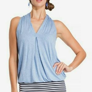 Jersey Pleated Top