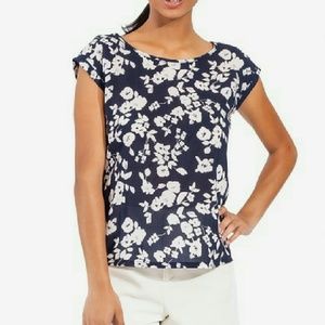 Floral Cap Sleeve Top