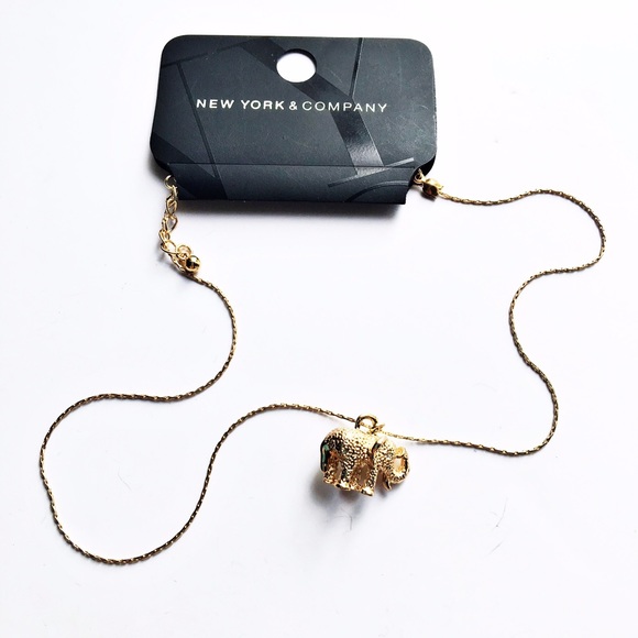 NY&Co • Elephant Necklace - Picture 4 of 4