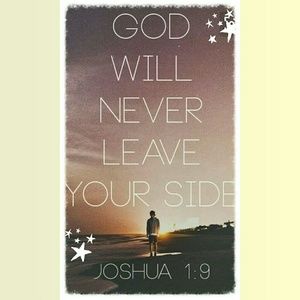 😇👼🙏🙌Just remember He is always with you!