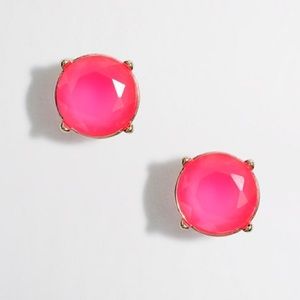 J. Crew Neon Stone Stud Earrings