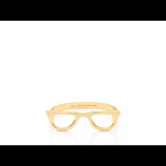 kate spade Jewelry - KATE SPADE "GORESKI" CAT EYE GLASSES BRACELET CUTE