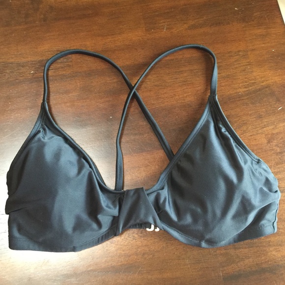 Athleta bikini top. Black super cute.