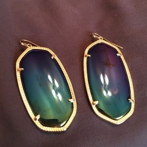 Iridescent Black and Gold Danielle