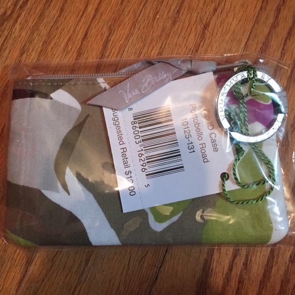 Vera Bradley zip ID case, free with $20 purchase - Picture 2 of 3