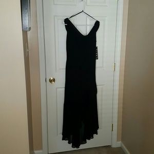 Alex Evenings black evening dress