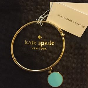 Kate Spade Something Blue Idiom Bracelet