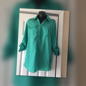 Oversized Flowing Button-Down