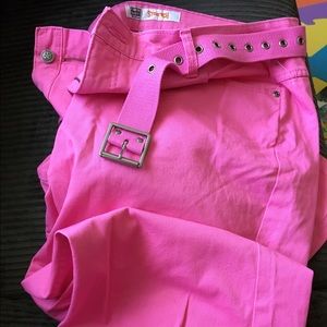 18w pink faded glory Capri/pant