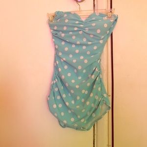 Retro Esther Williams One Piece Bathing Suit