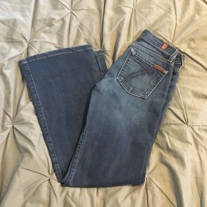 7 for all mankind 25x32 fare jeans!!!