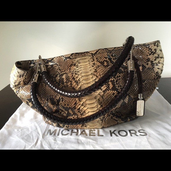 Michael Kors 'Skorpios' East / West Python Tote - image 2