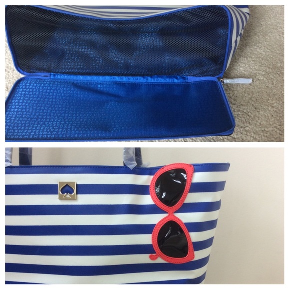 🚫SOLD🚫Kate Spade Rey Make A Splash Beach Tote - Picture 2 of 4