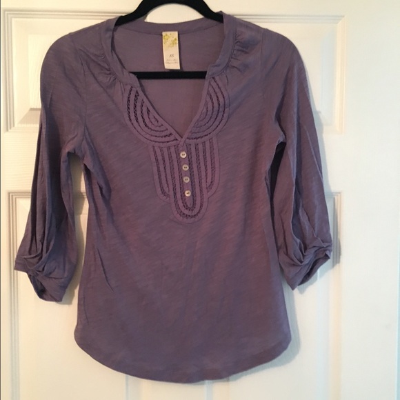 Free People 3/4 Sleeve