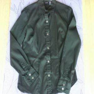 GAP dark green blouse