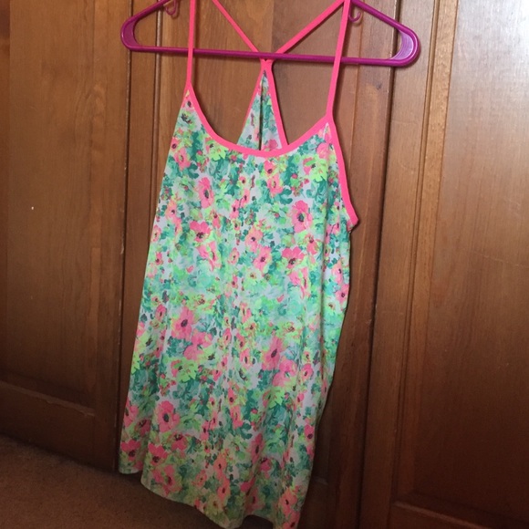 Floral tank top