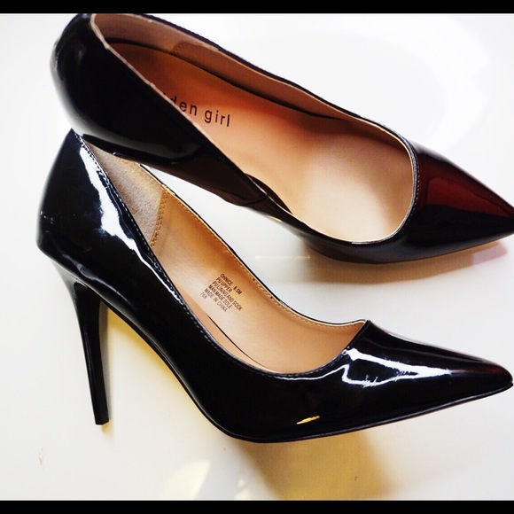 Black Madden Girl Pumps