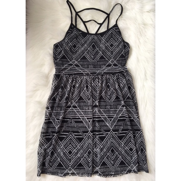 Black and White printed Summer dress!