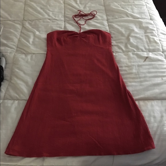 Ann Taylor Loft Halter midi dress size 6