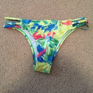 victoria secret pink tie dye bikini
