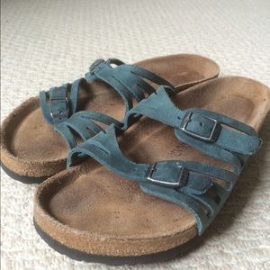 Turqoise Birkenstocks