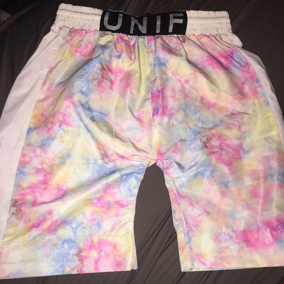 UNIF tie die long shorts SOLD OUT - Picture 1 of 4