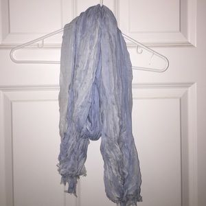 Sky blue scarf