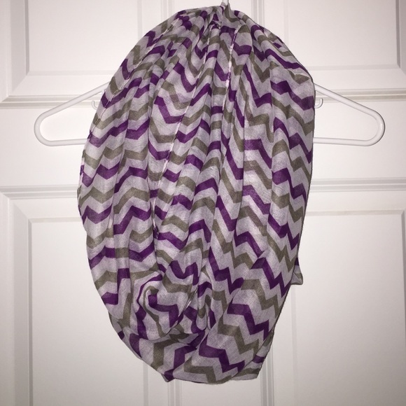 Chevron infinity scarf